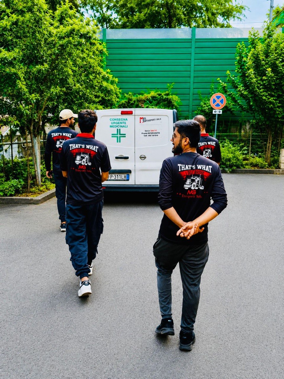 Il team LogiFarm in azione