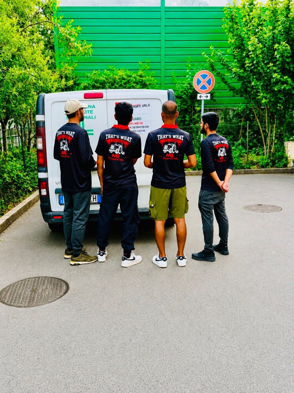 Il team LogiFarm al lavoro